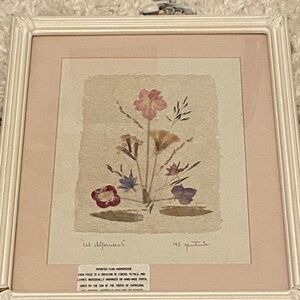 An Import of Madagascar Live Flower Press Print